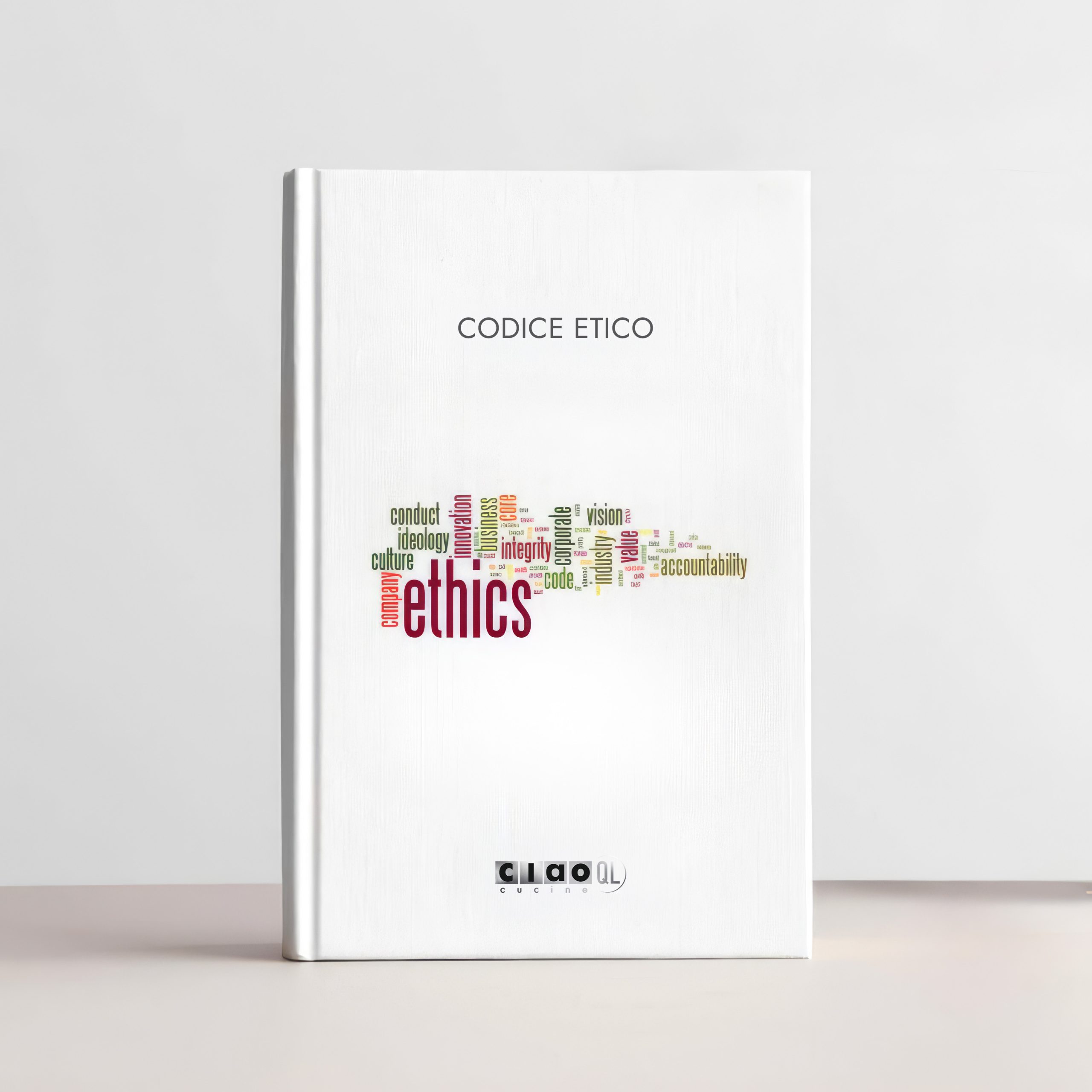 Copertina del Codice Etico di Ciao Cucine